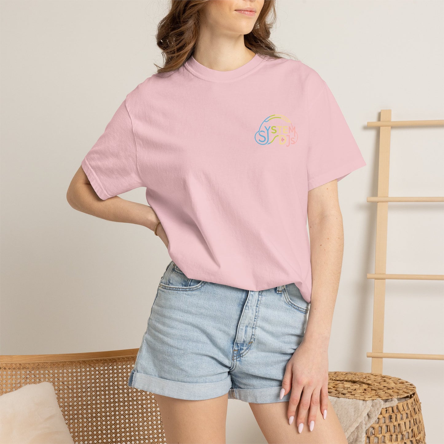System DJ's - Party Time Unisex Garment Dyed T-Shirt