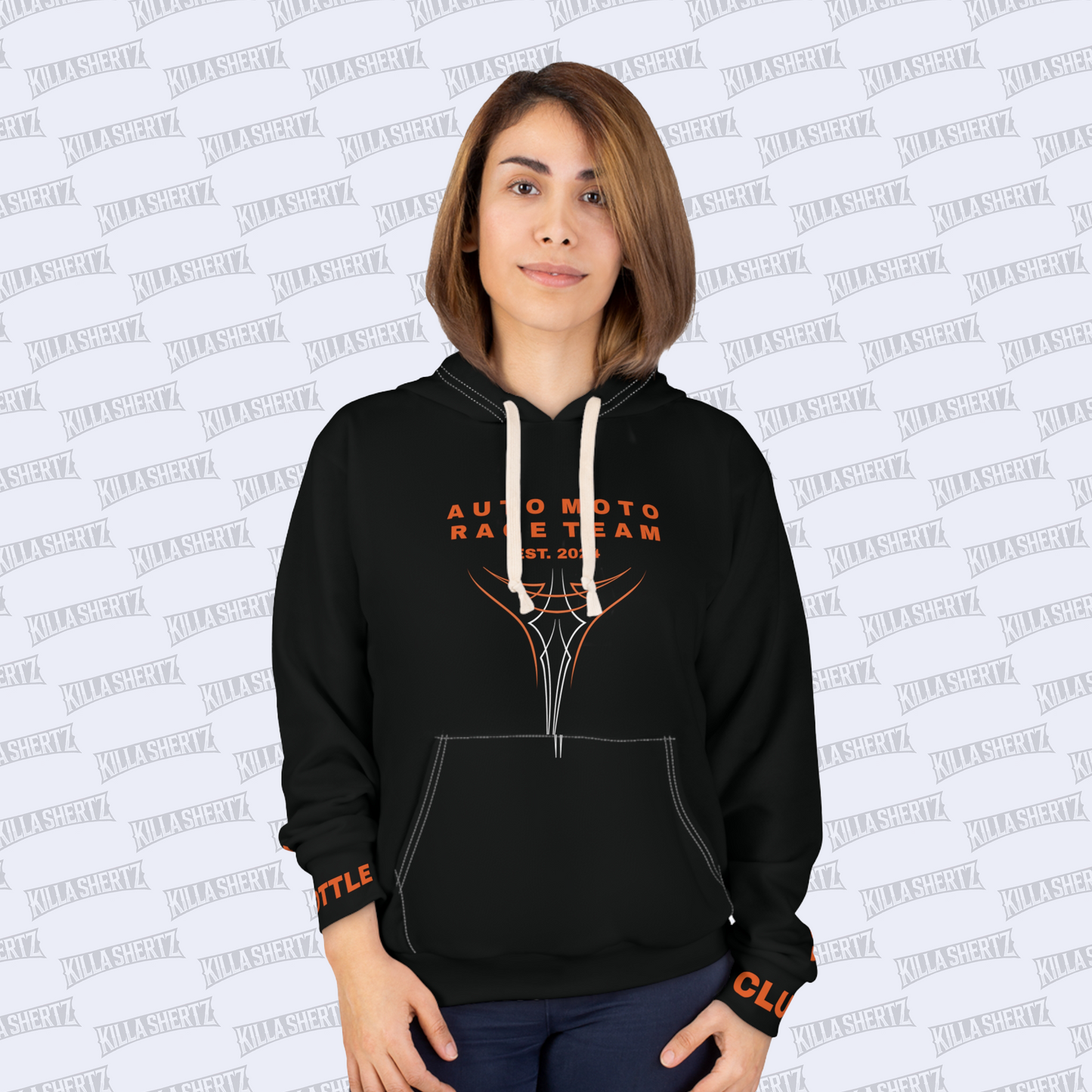 AUTO MOTO - Race Team Pinstripe Hoodie