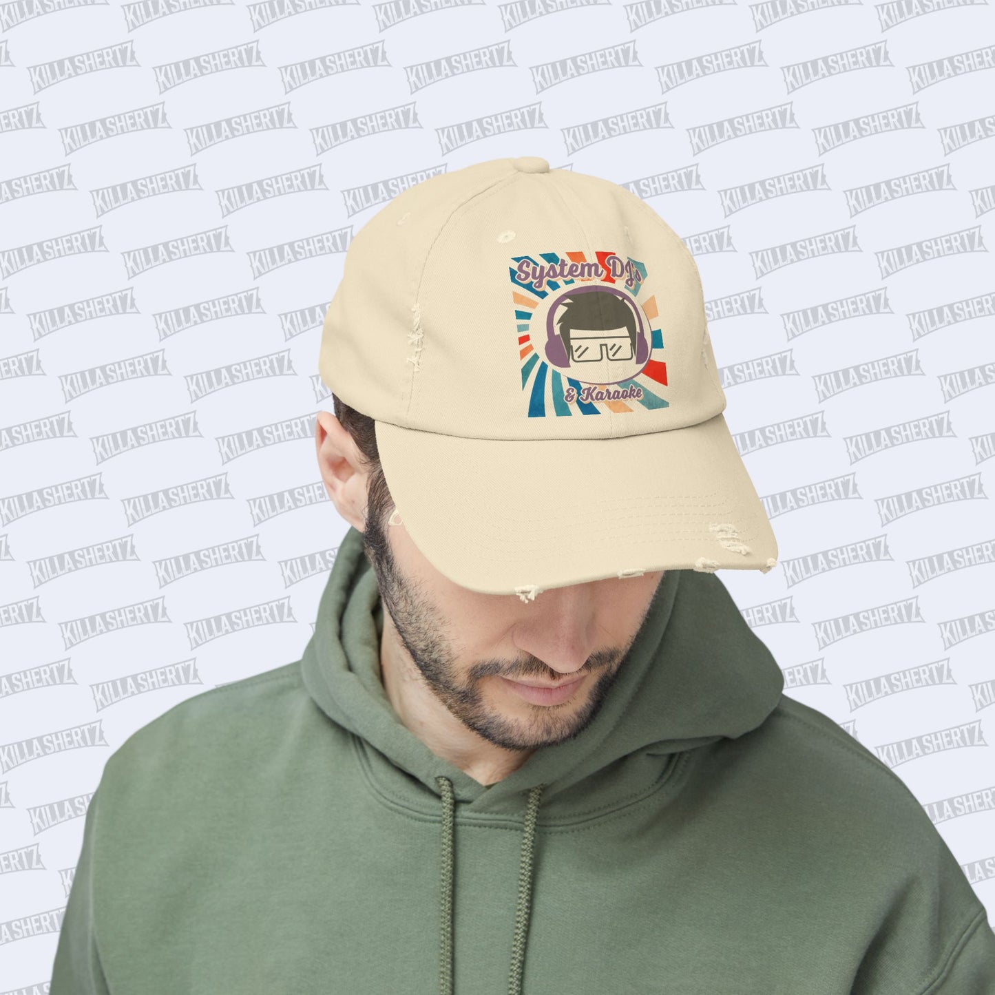 System DJs - Unisex Distressed Cap