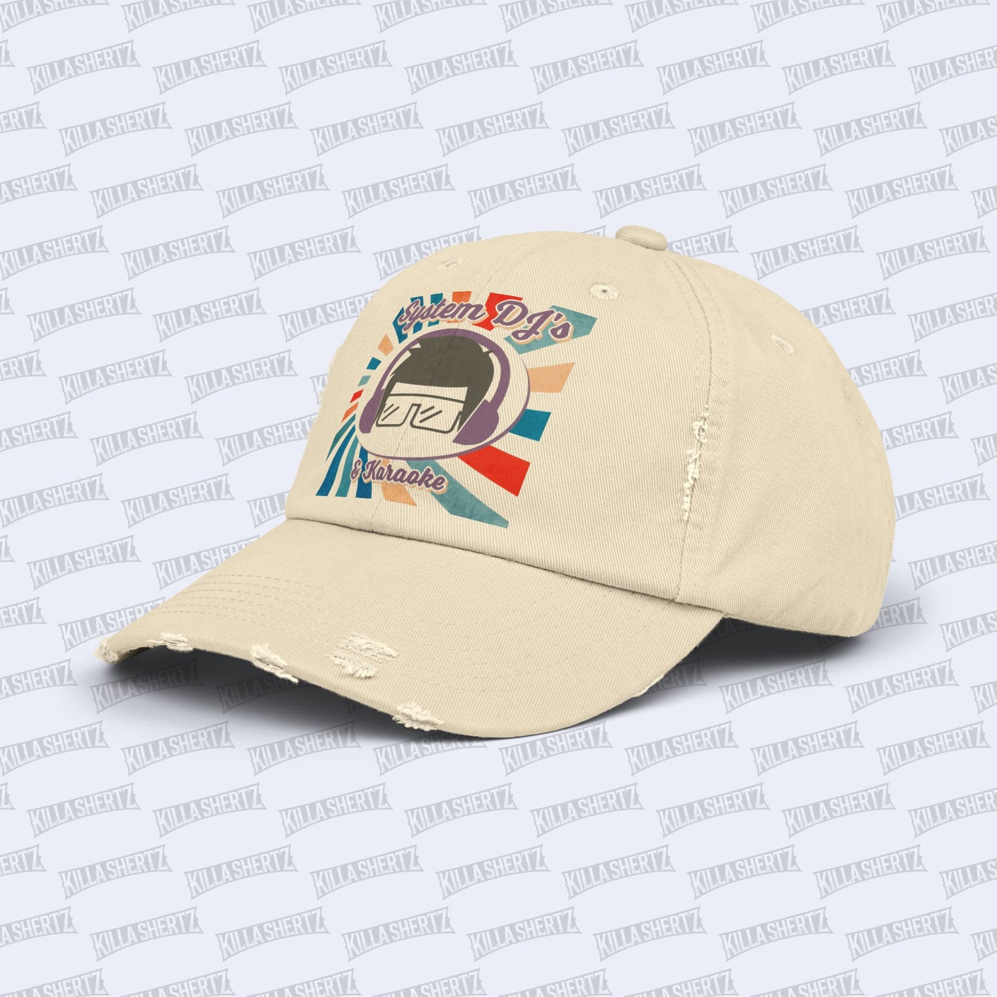 System DJs - Unisex Distressed Cap