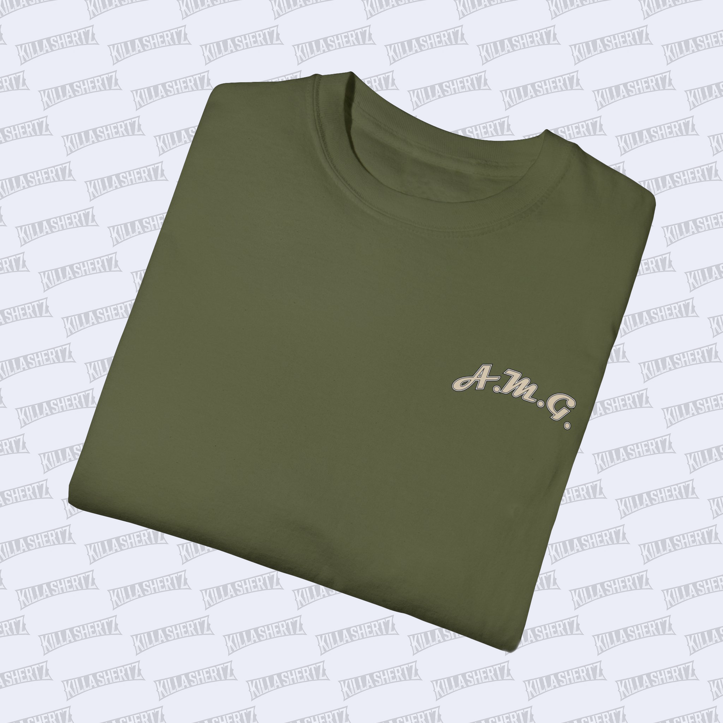 AUTO MOTO - Auto Moto Garage Pin-Up Girl - Garment-Dyed T-shirt