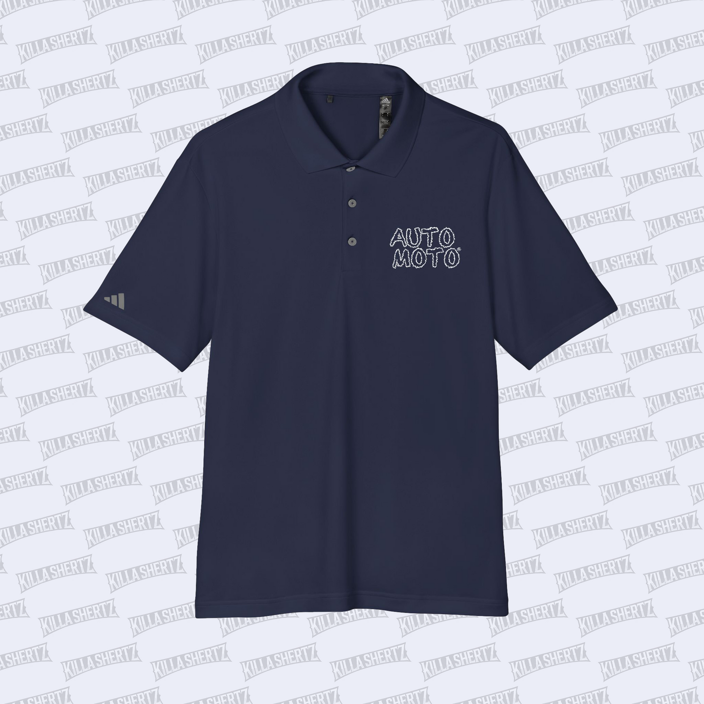 AUTO MOTO - adidas Unisex Performance Polo