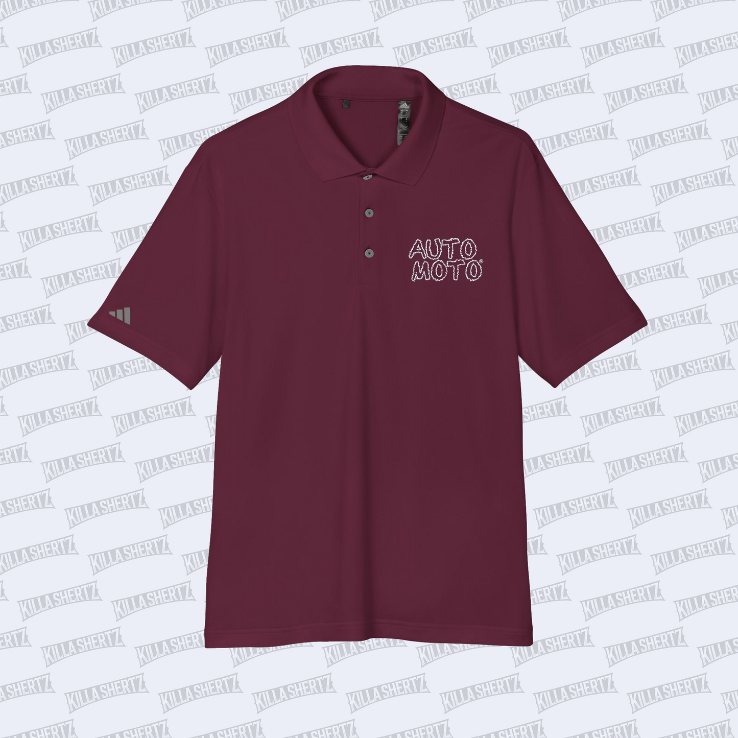 AUTO MOTO - adidas Unisex Performance Polo