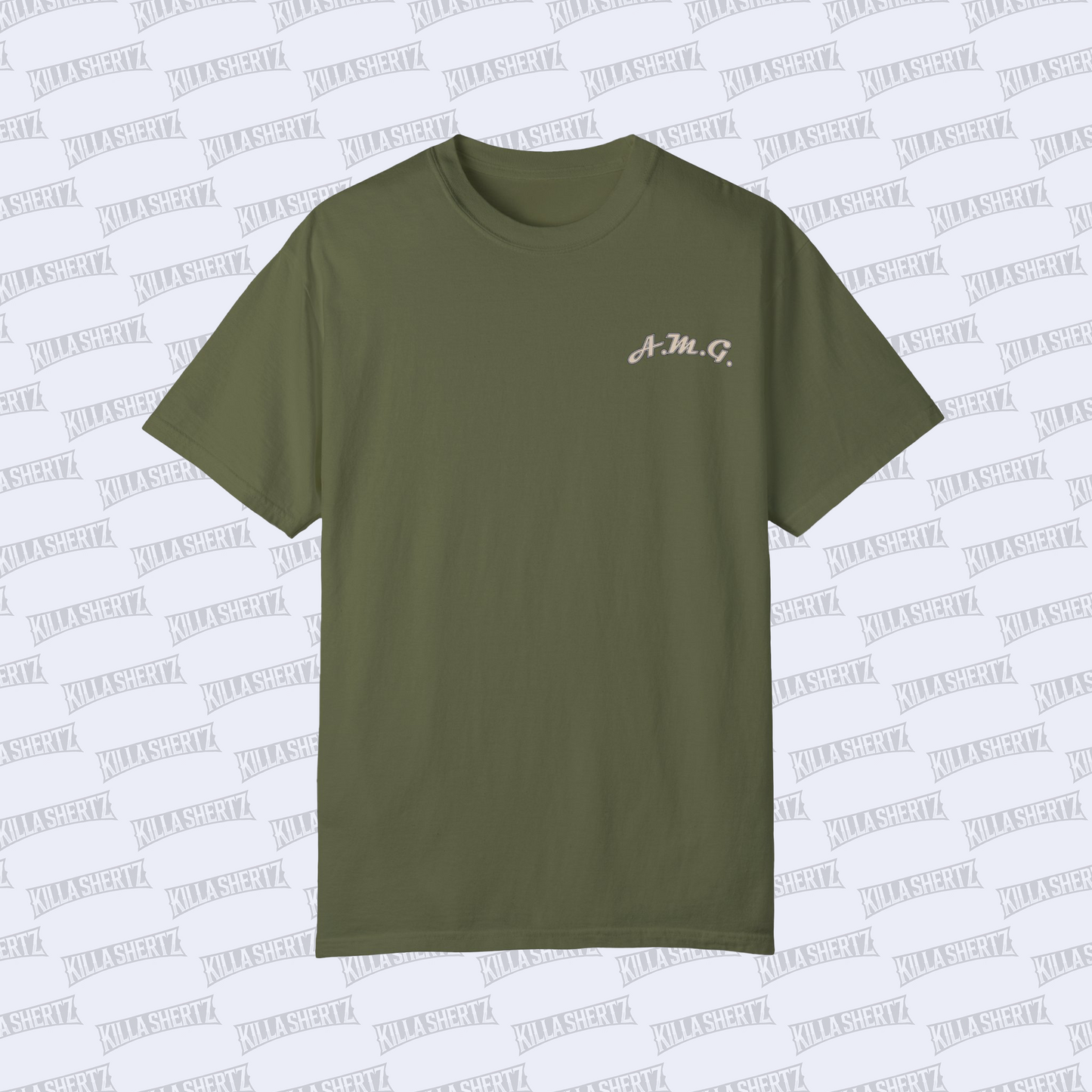 AUTO MOTO - Auto Moto Garage Pin-Up Girl - Garment-Dyed T-shirt