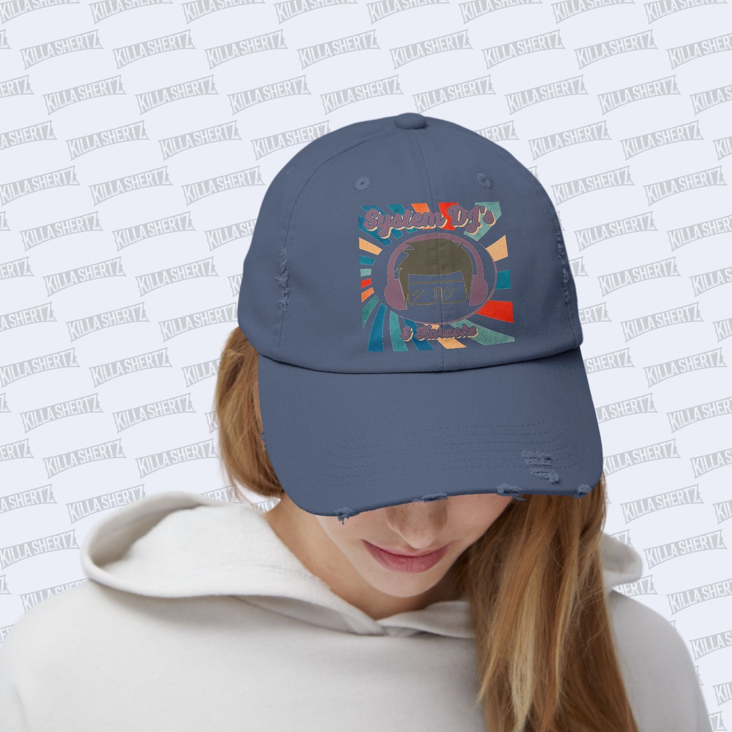 System DJs - Unisex Distressed Cap