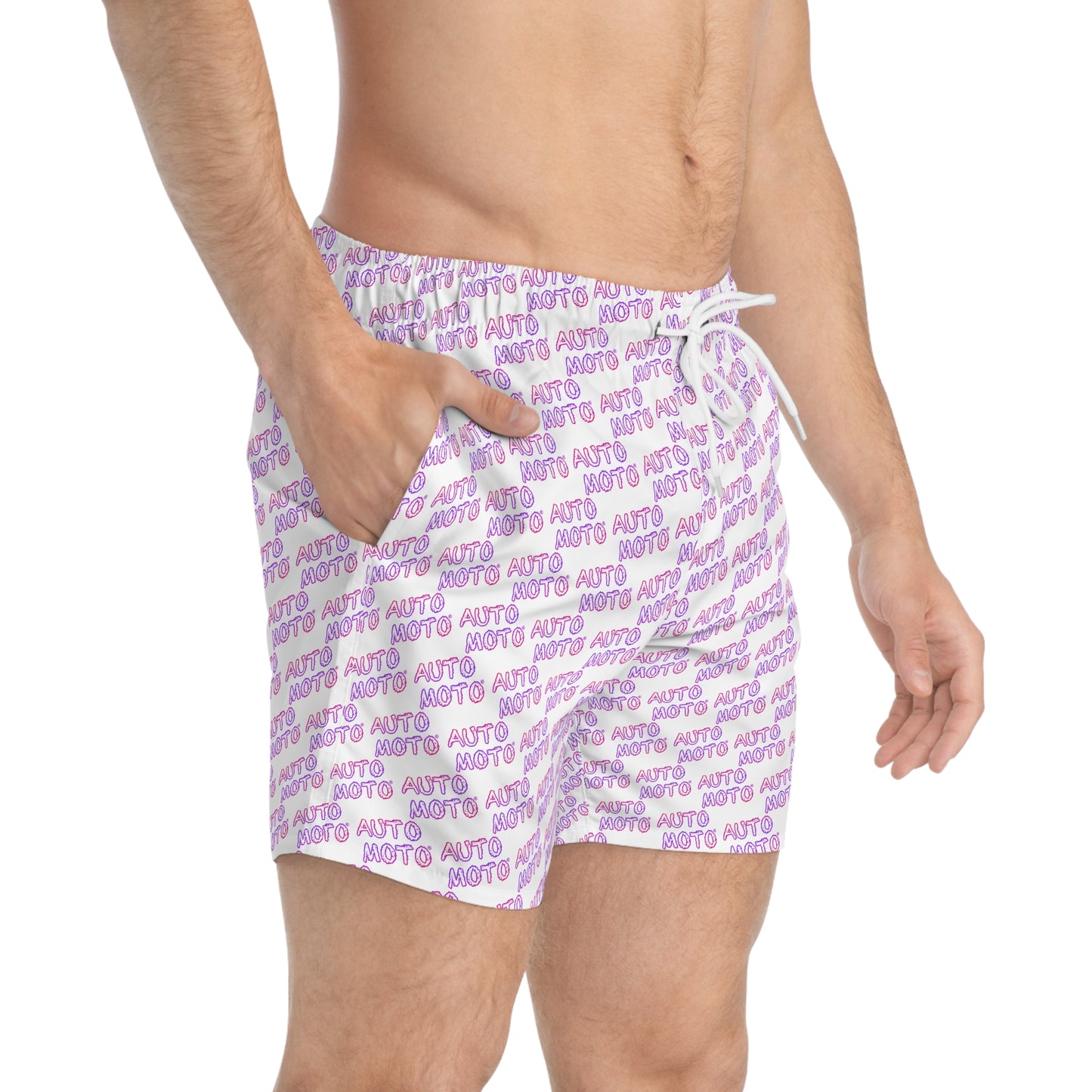 AUTO MOTO - Logo Men's Swim Trunks