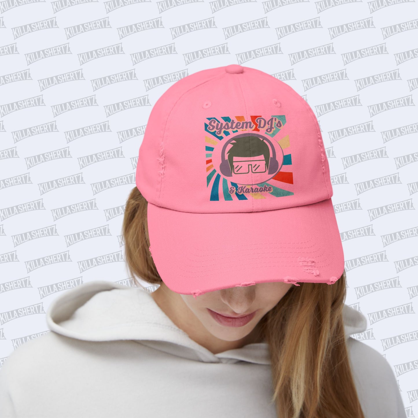 System DJs - Unisex Distressed Cap