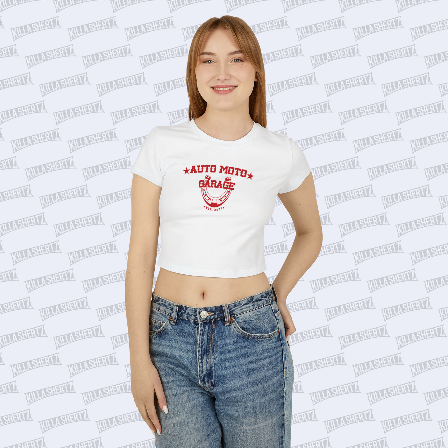 AUTO MOTO - Auto Moto Garage Rodeo Baby Tee