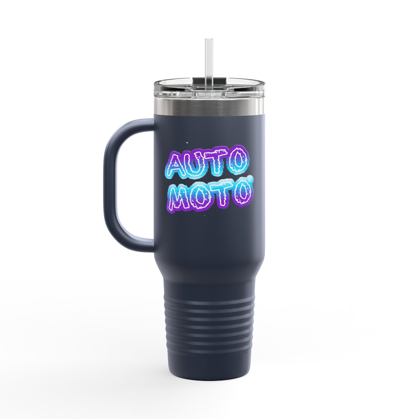 AUTO MOTO - Racing Team Insulated Travel Mug, 40oz