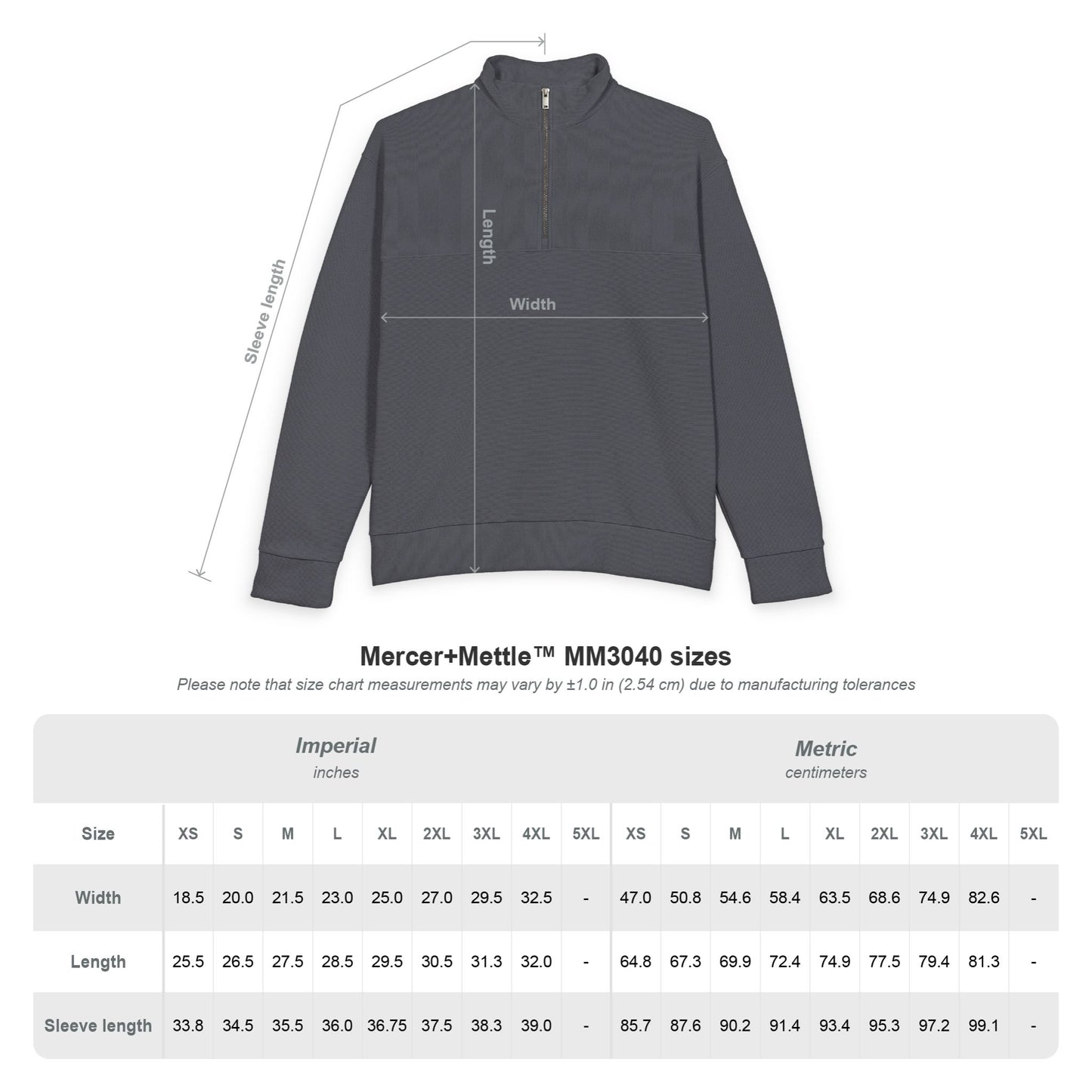 AUTO MOTO - Racing Team Logo Men's Linear Texture Quarter-Zip