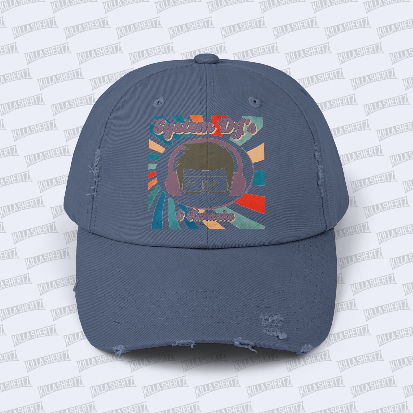 System DJs - Unisex Distressed Cap