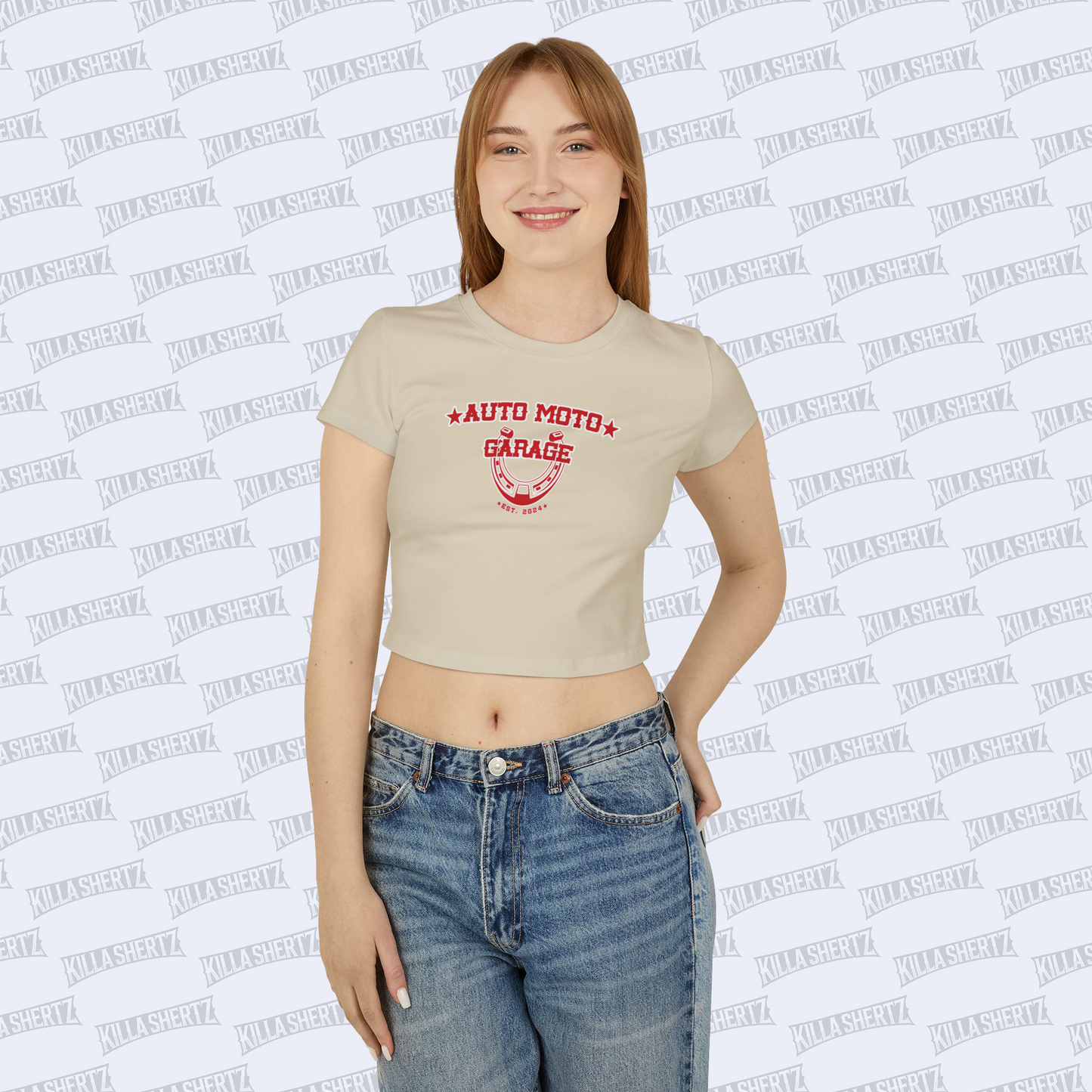AUTO MOTO - Auto Moto Garage Rodeo Baby Tee