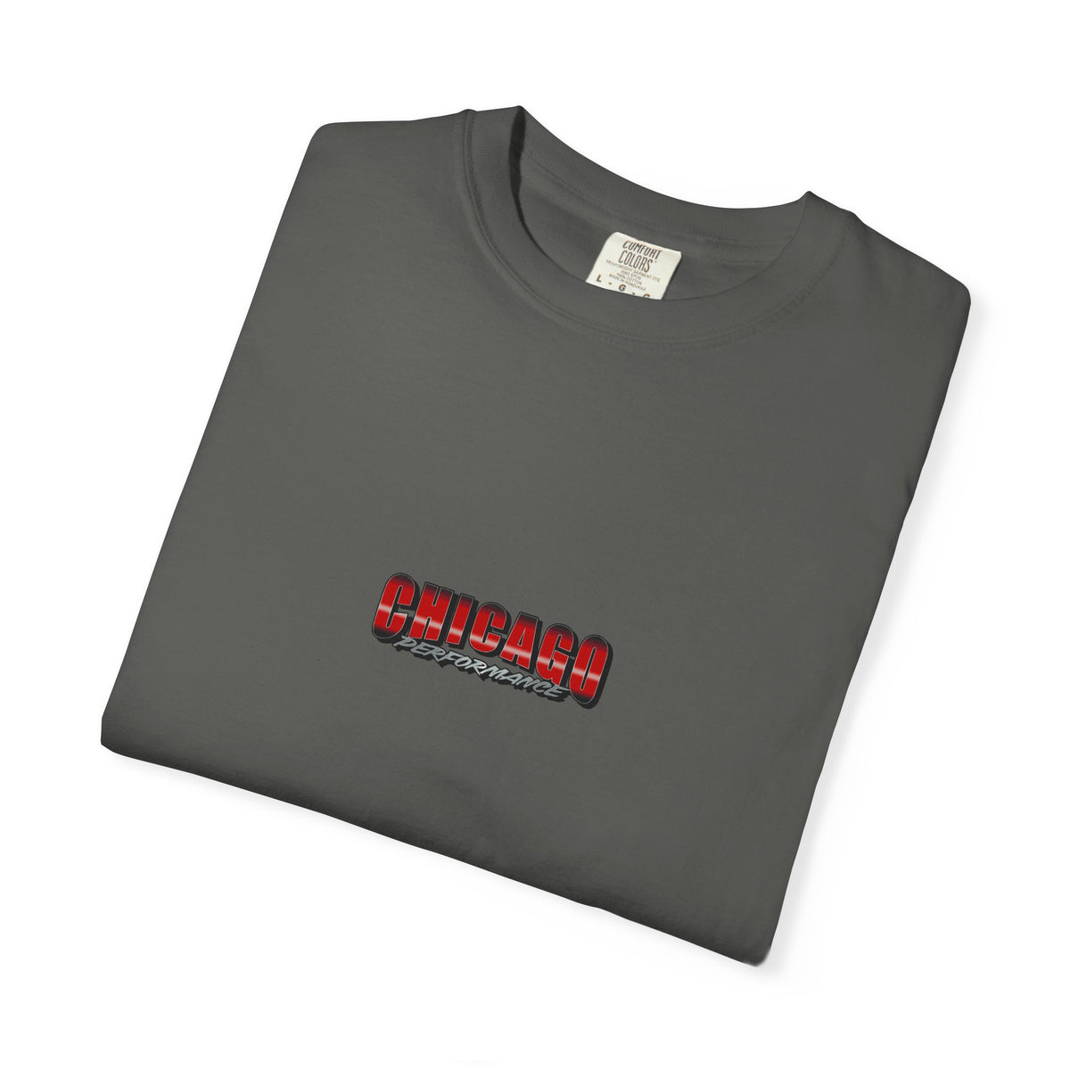 Chicago Performance "Bike Collage" Garment-Dyed T-shirt