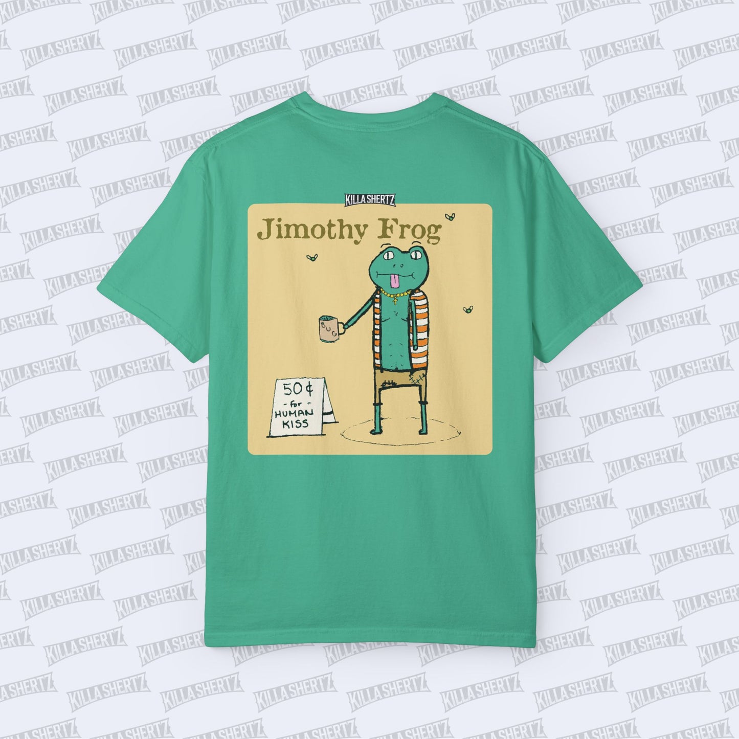 Killa Shertz - Jimothy Frog Unisex Garment Dyed Tee