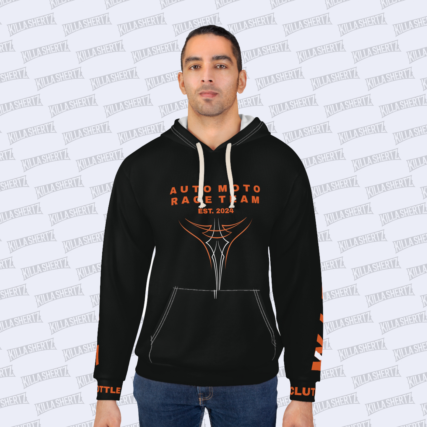 AUTO MOTO - Race Team Pinstripe Hoodie