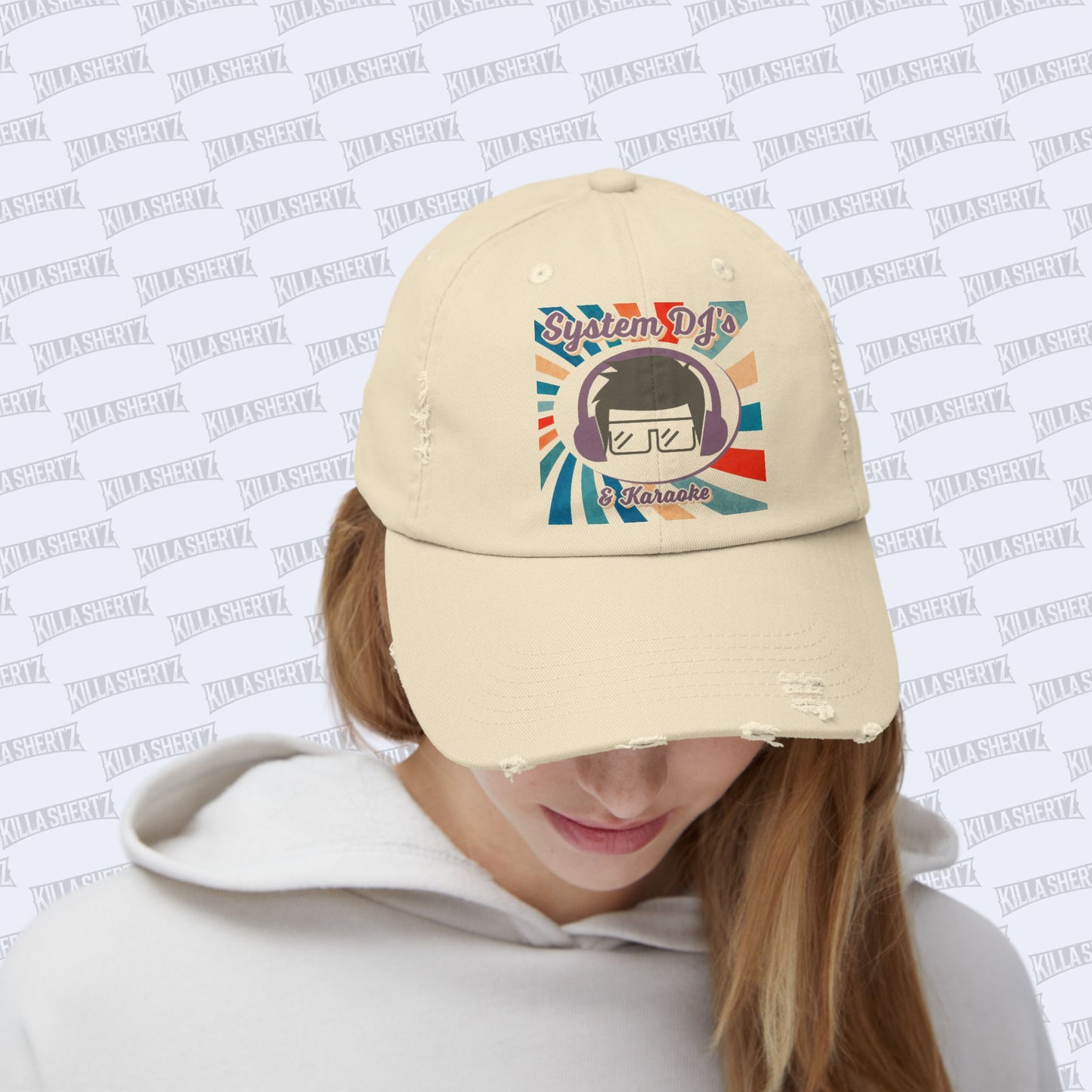System DJs - Unisex Distressed Cap