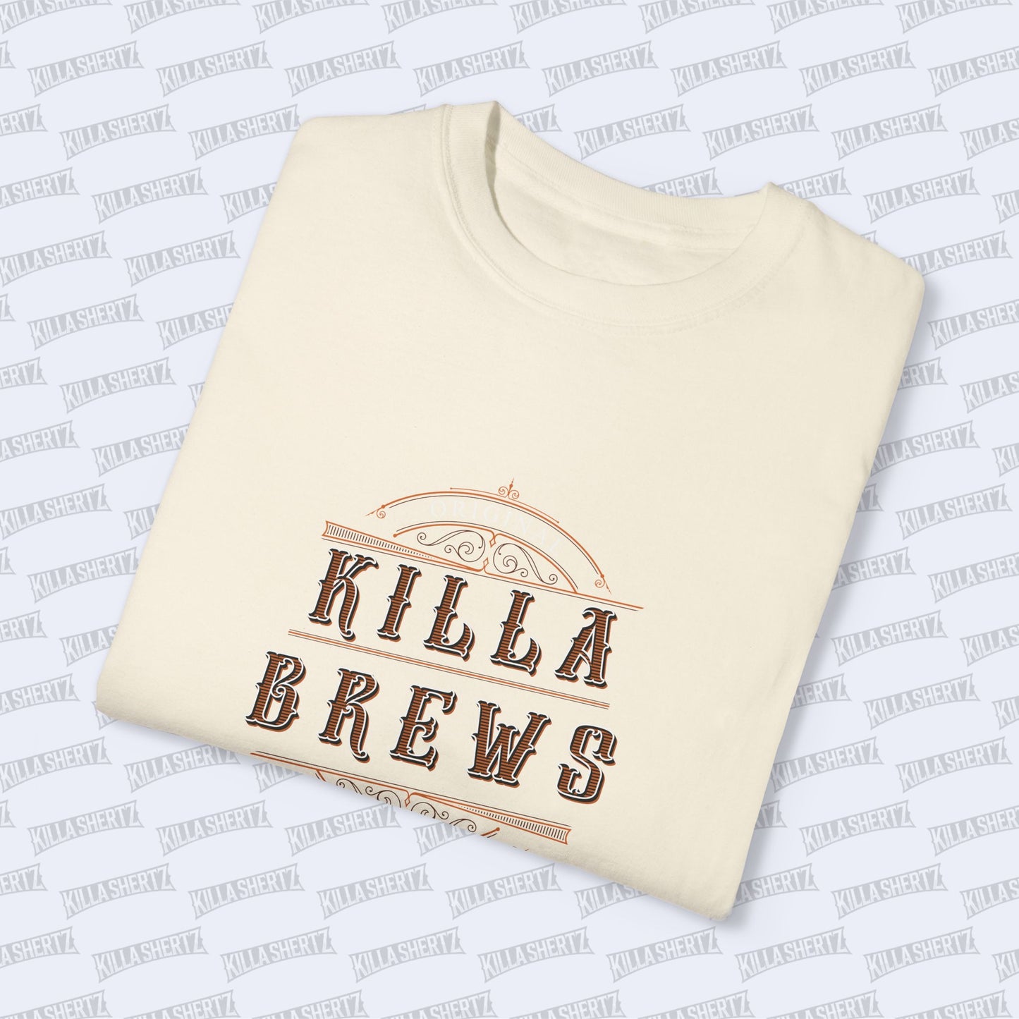 Killa Shertz - Killa Brews "Can't Wait to Get In" Cider Unisex Garment Dyed T-Shirt