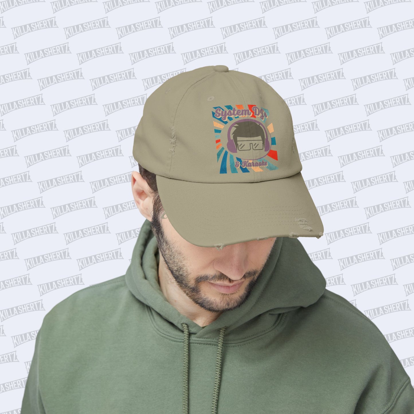 System DJs - Unisex Distressed Cap