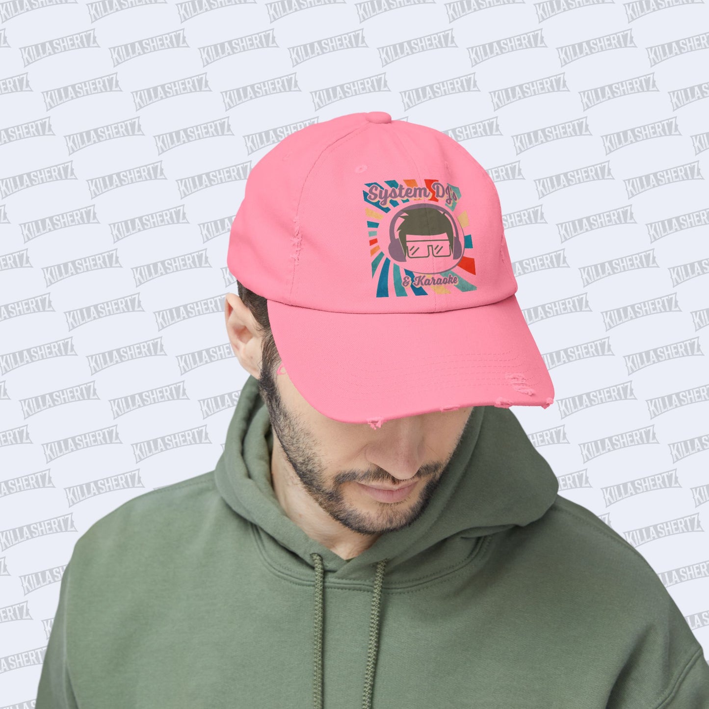 System DJs - Unisex Distressed Cap