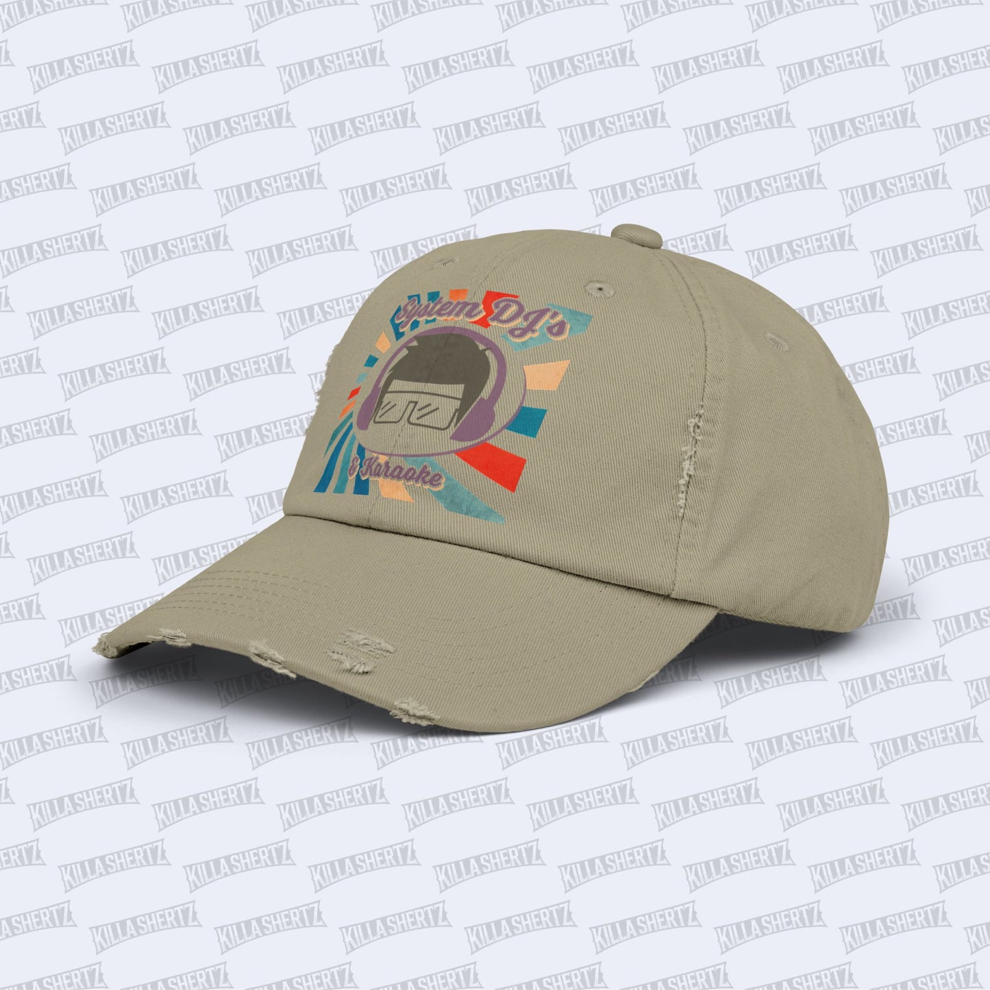 System DJs - Unisex Distressed Cap