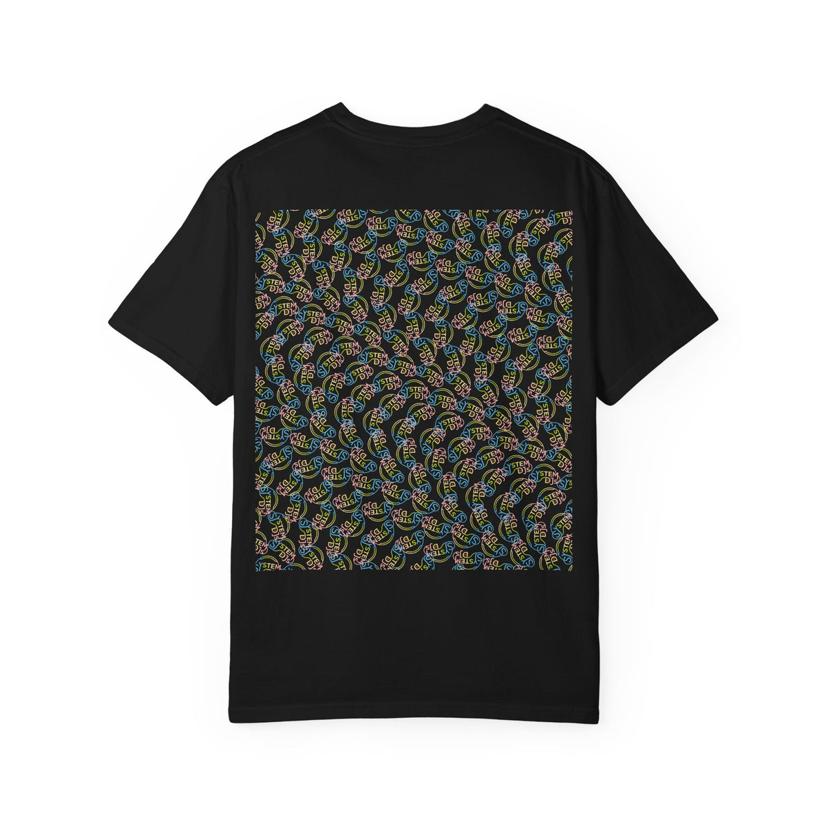 System DJ's - 70s Logo Unisex Garment Dyed T-Shirt