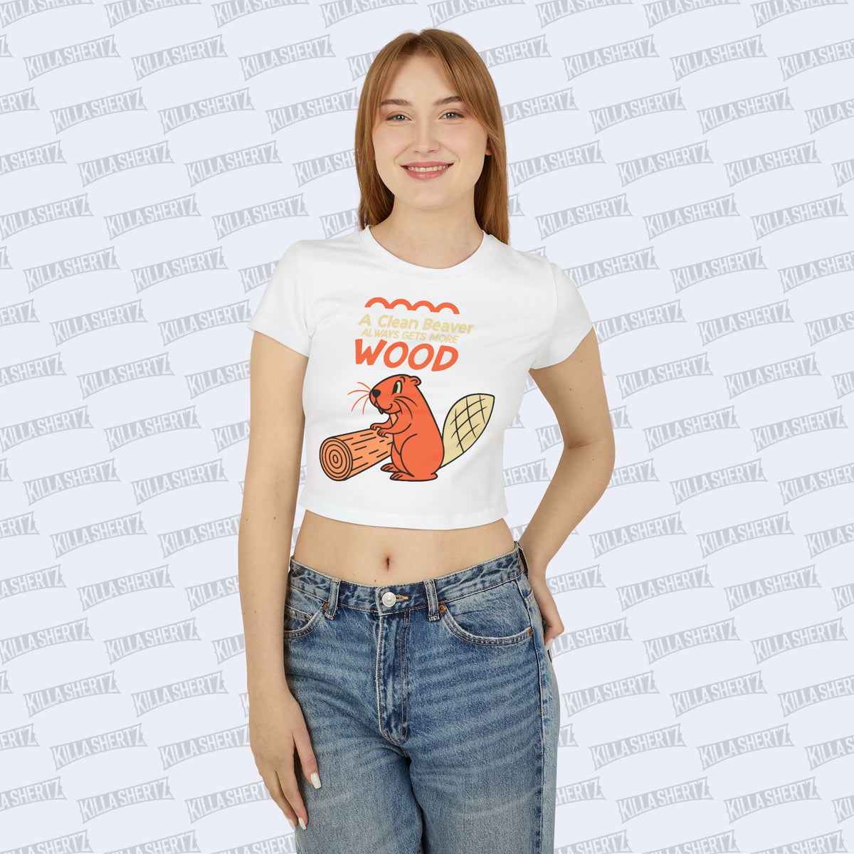 Killa Shertz - Clean Beaver Women's Baby Tee