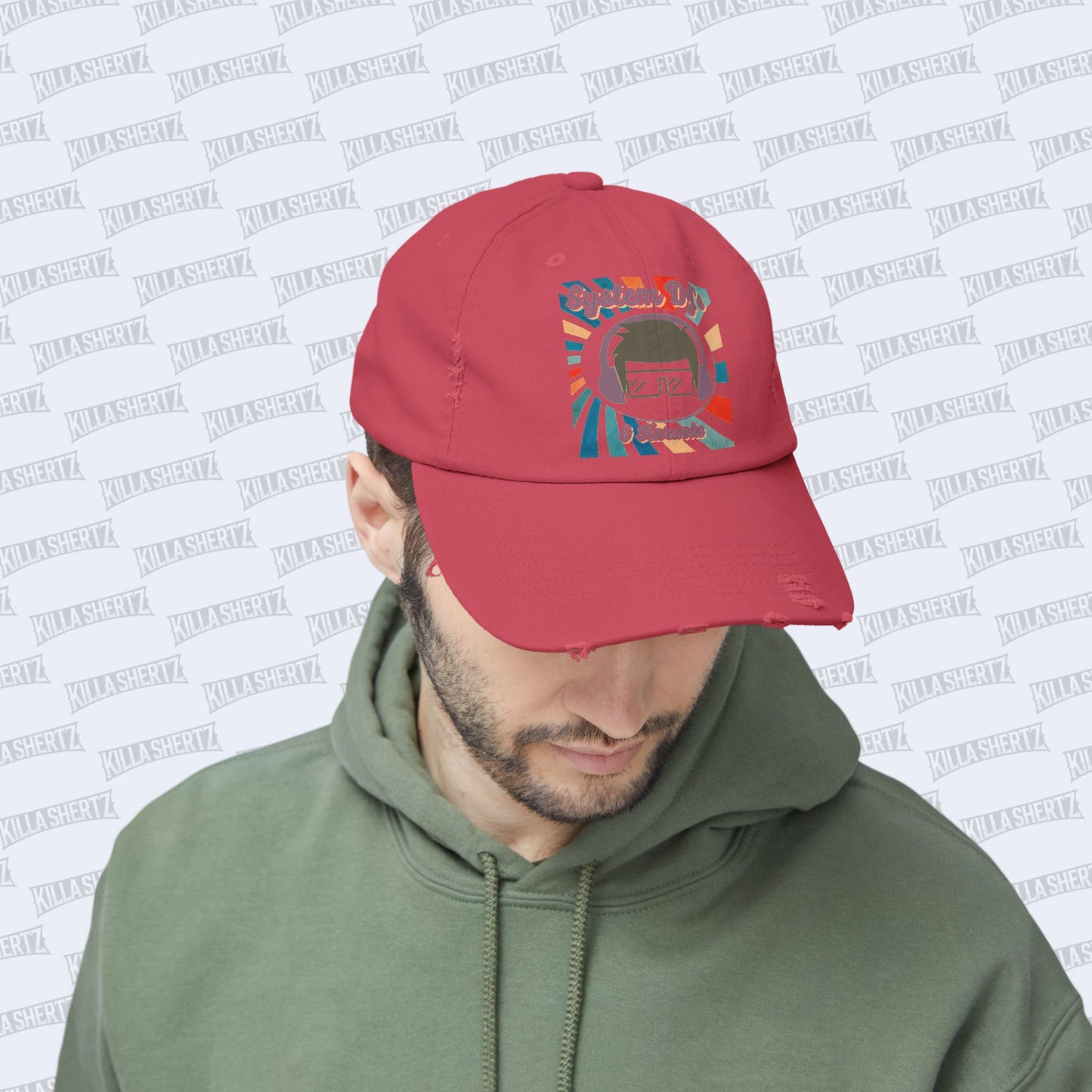 System DJs - Unisex Distressed Cap