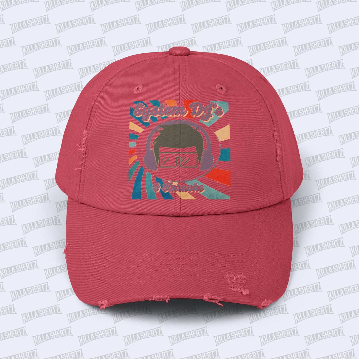 System DJs - Unisex Distressed Cap