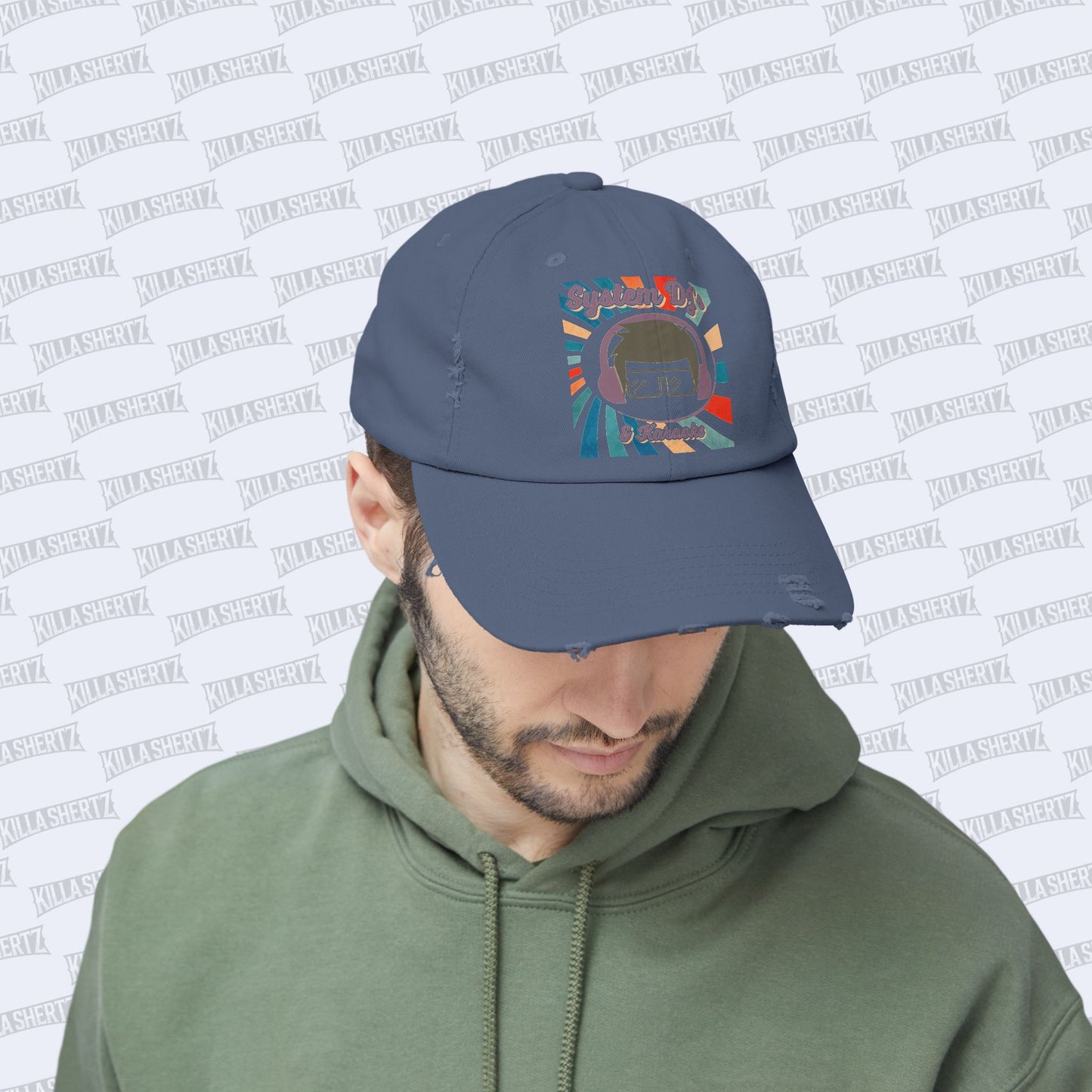 System DJs - Unisex Distressed Cap