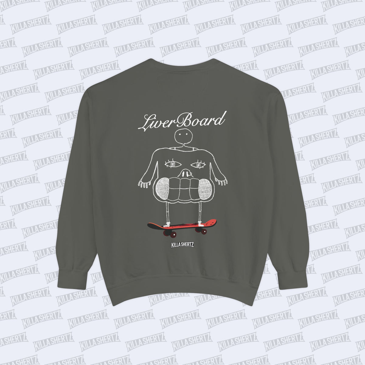 Killa Shertz - LiverBoard Crewneck