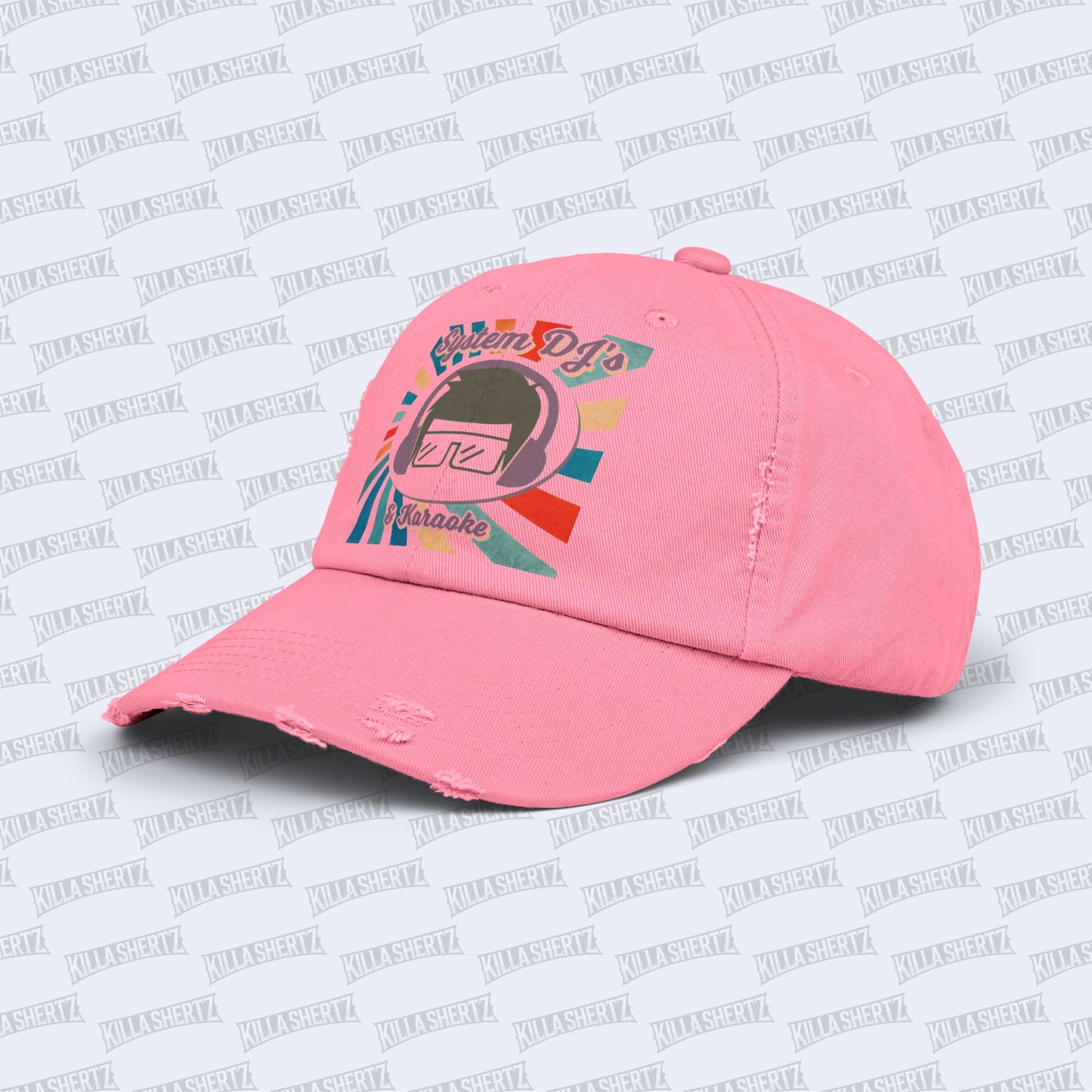 System DJs - Unisex Distressed Cap