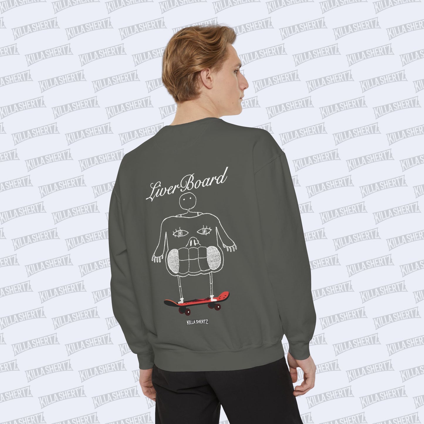 Killa Shertz - LiverBoard Crewneck