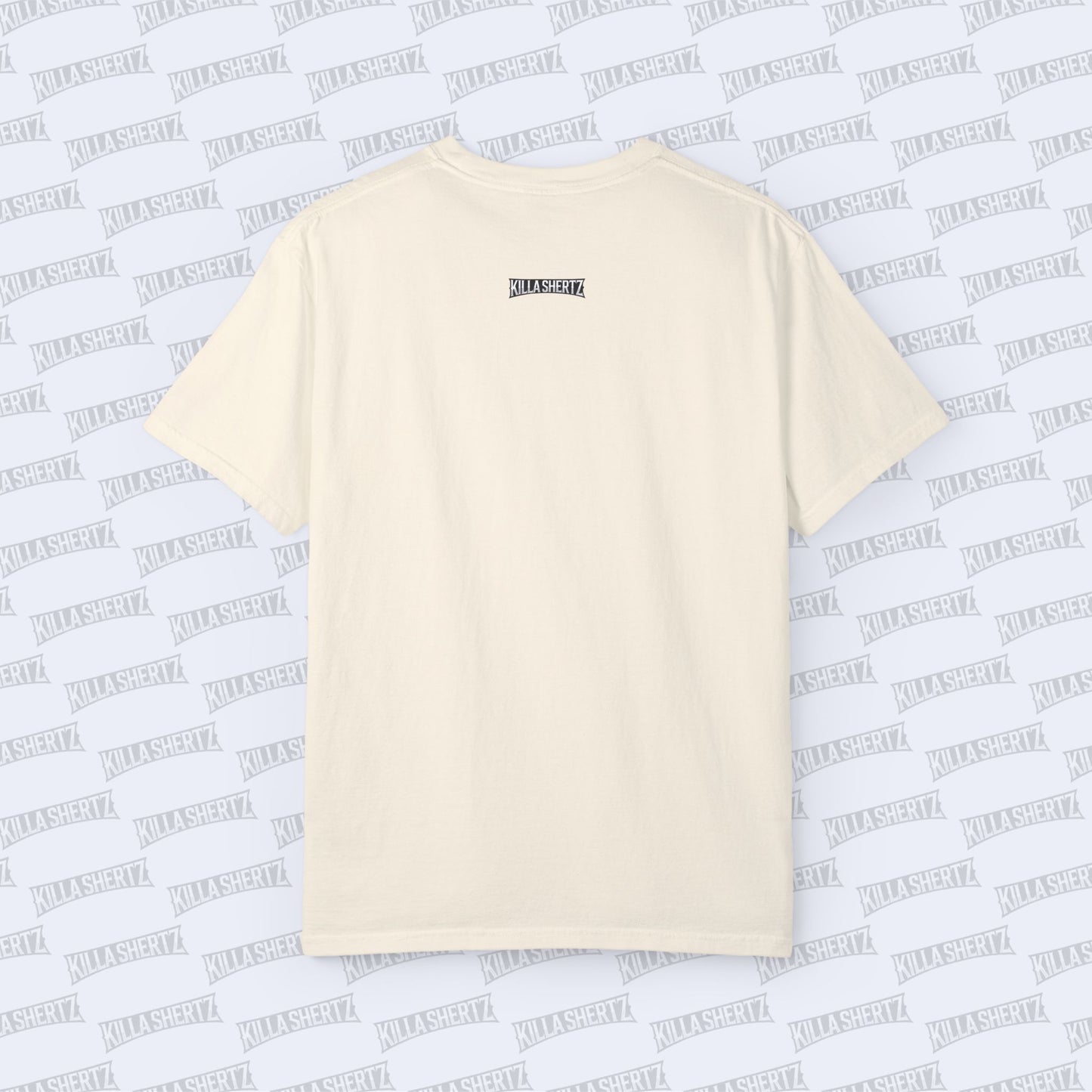 Killa Shertz Cowboy Rocky Raccoon Tee - Ivory - Back