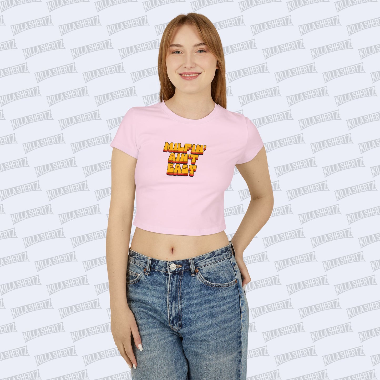 Killa Shertz - Milfin' Ain't Easy Women's Baby Tee