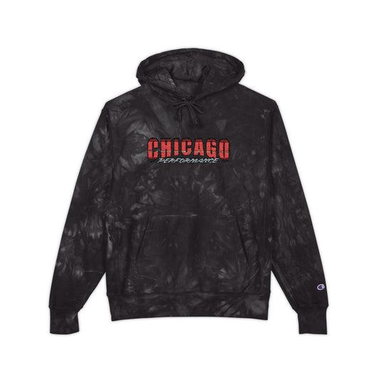 Chicago Performance Embroidered Tie-Dye Hoodie