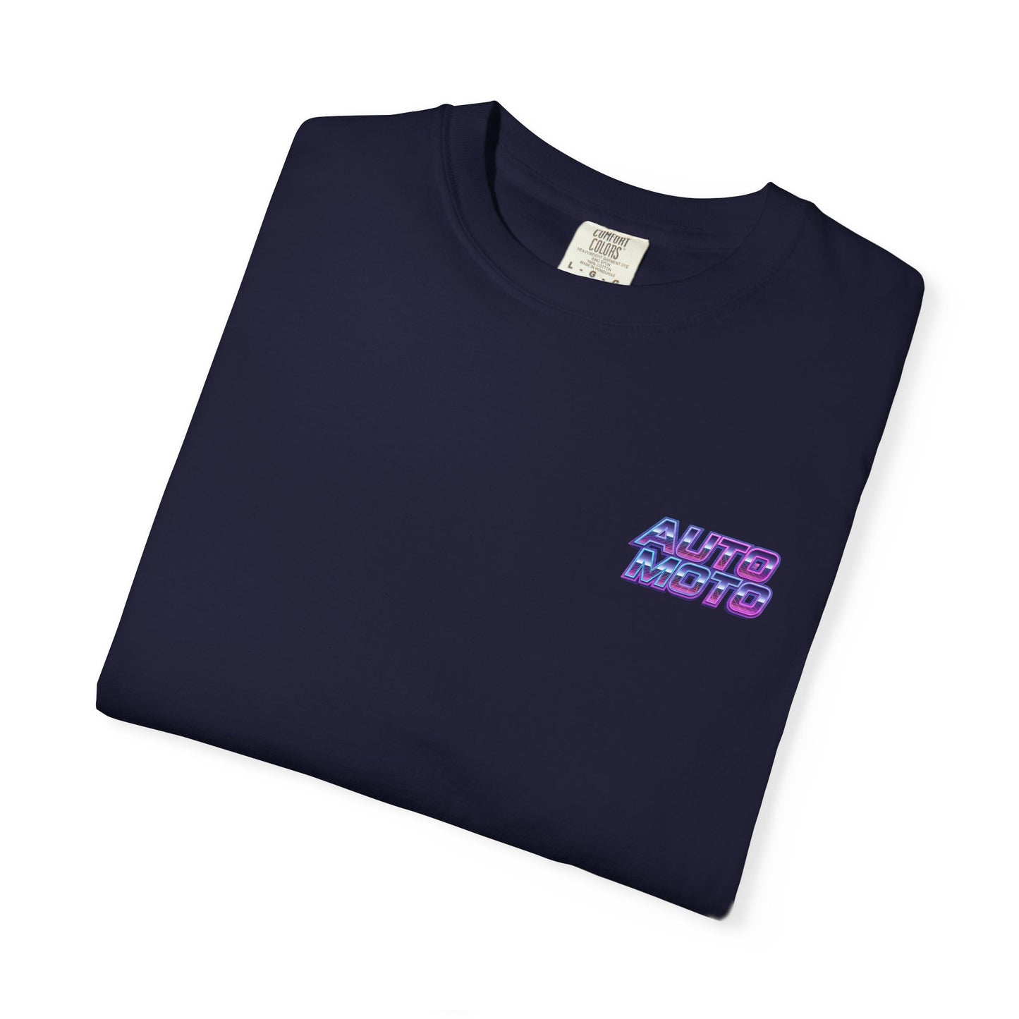 AUTO MOTO - Synth Wave - Garment-Dyed T-shirt