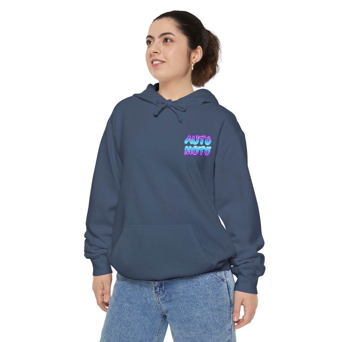 AUTO MOTO - Racing Team Garment-Dyed Hoodie