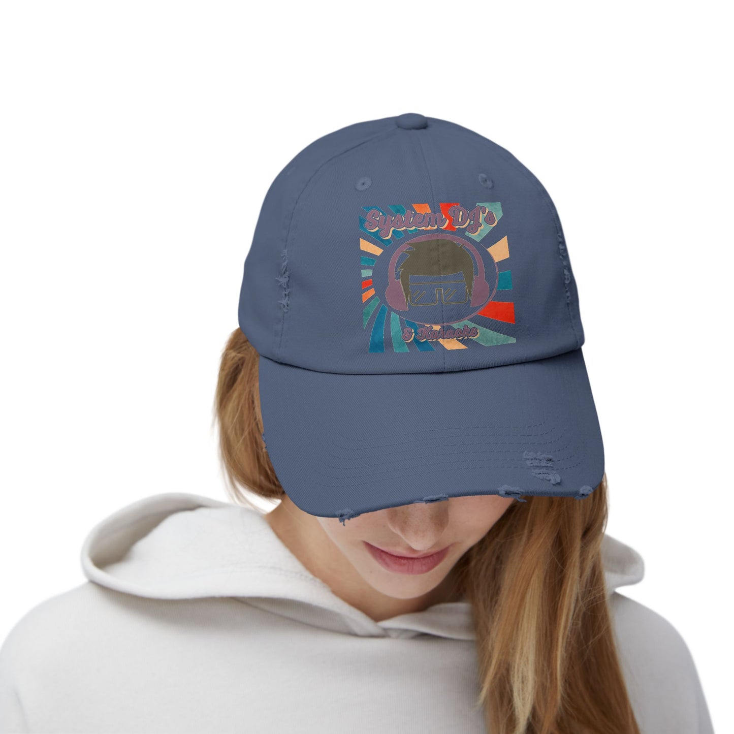 System DJs - Unisex Distressed Cap
