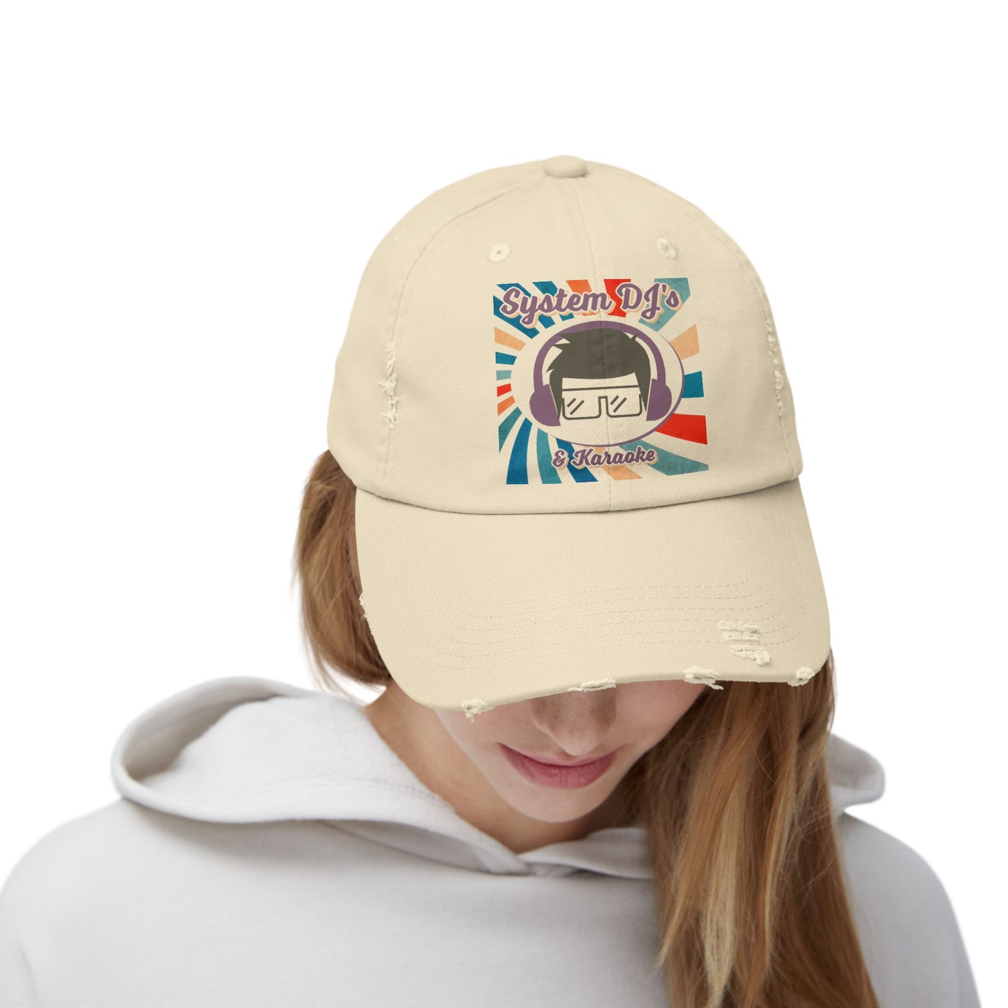 System DJs - Unisex Distressed Cap