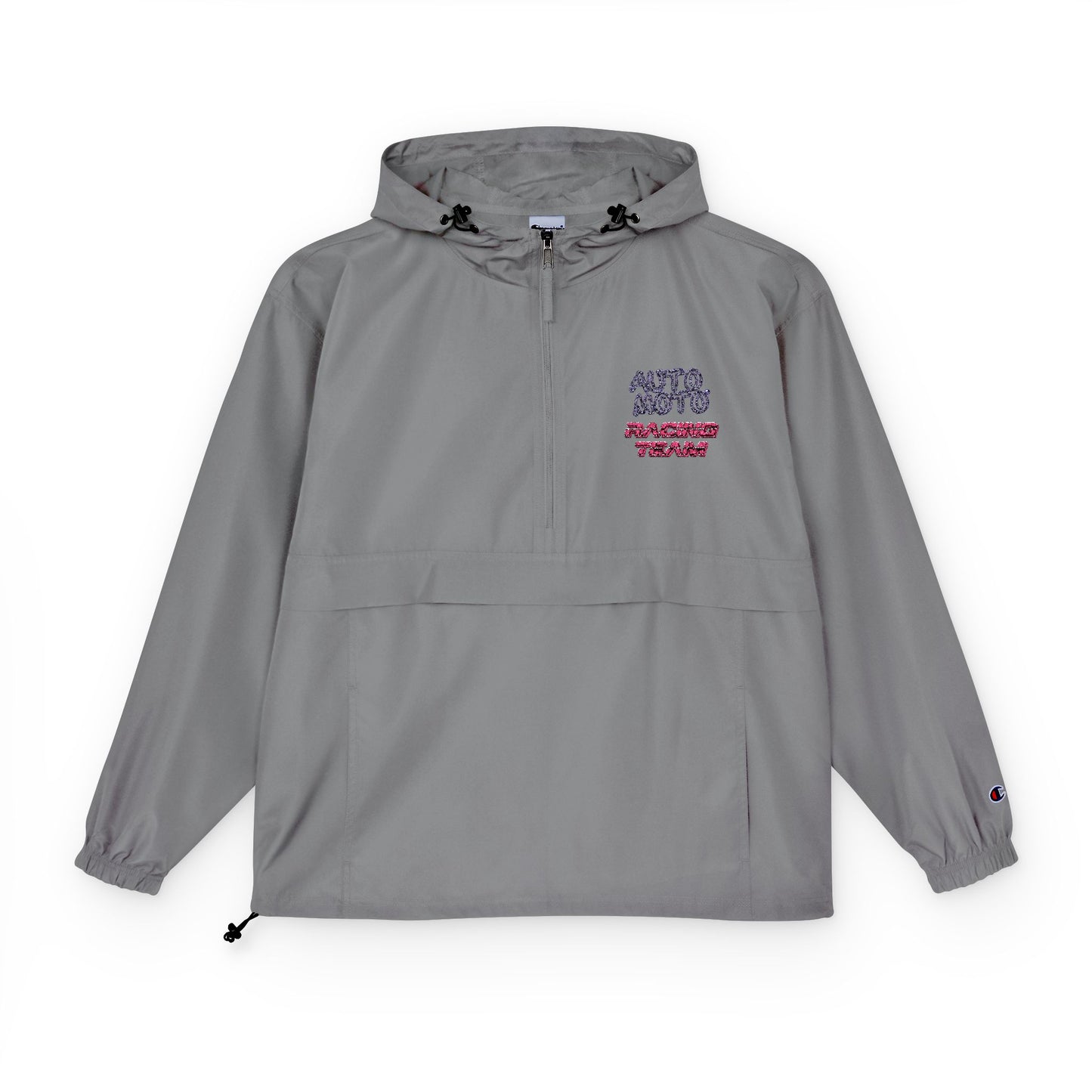 AUTO MOTO - Racing Team Logo Champion Packable Anorak Jacket