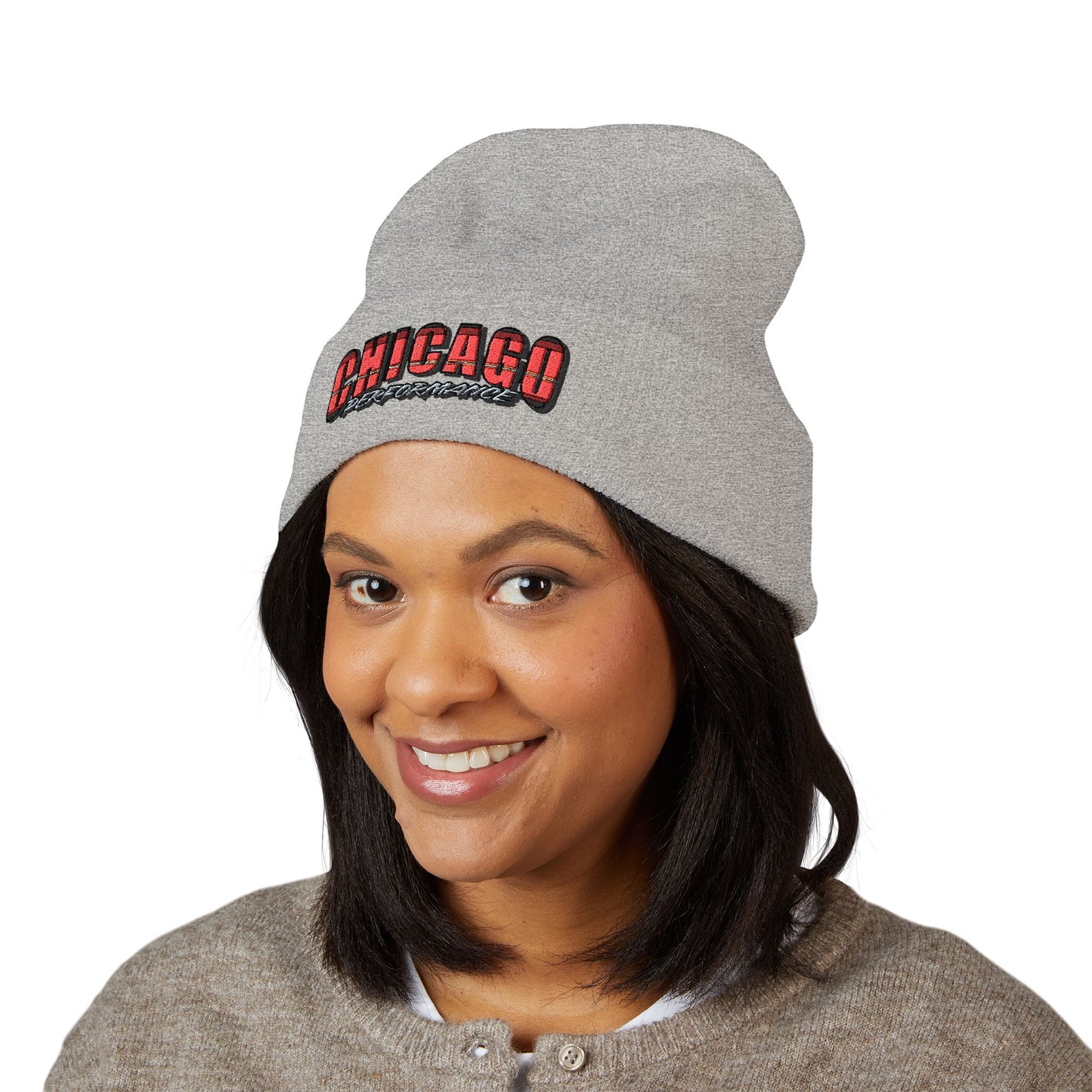 Chicago Performance Classic Cuffed Beanie (Embroidered)