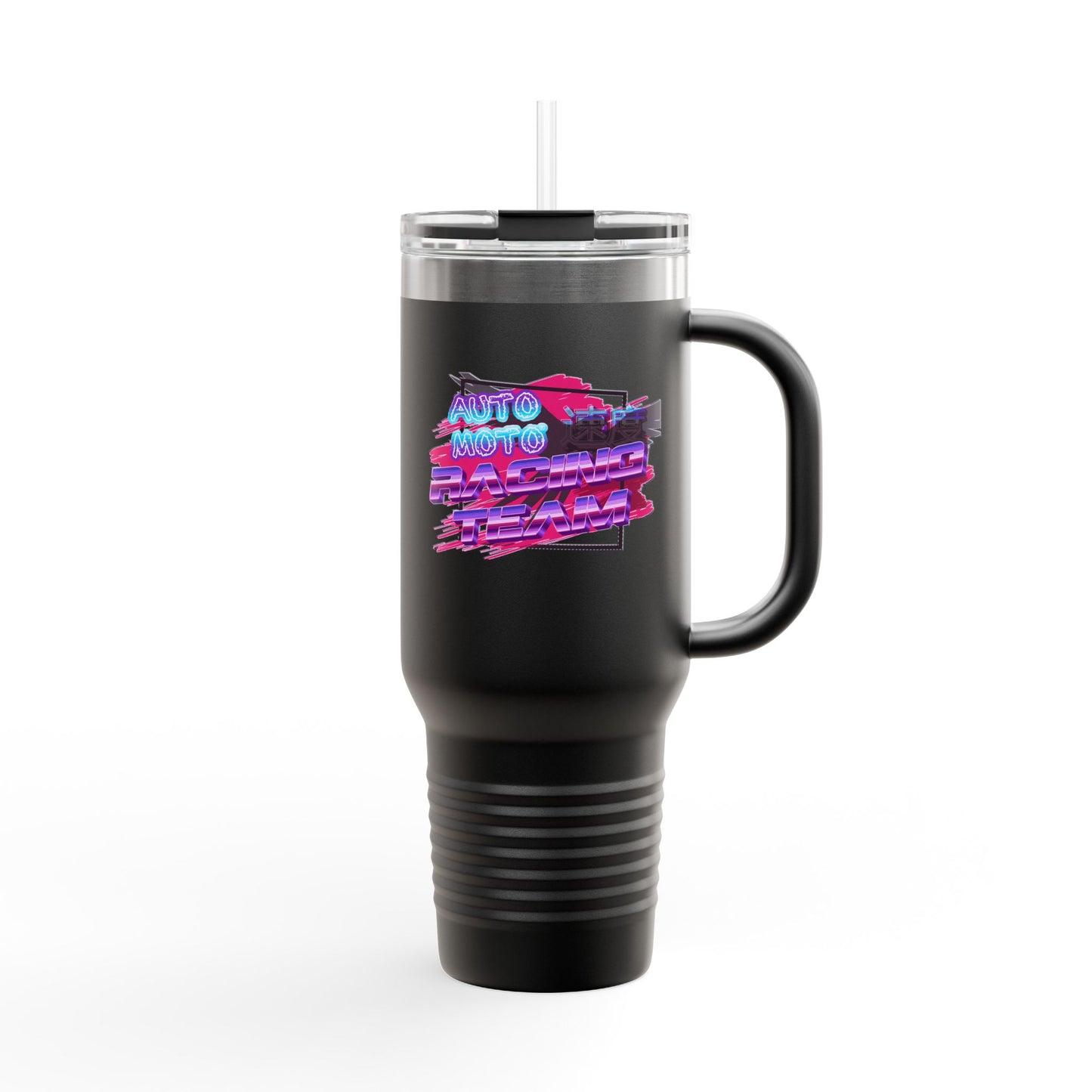 AUTO MOTO - Racing Team Insulated Travel Mug, 40oz