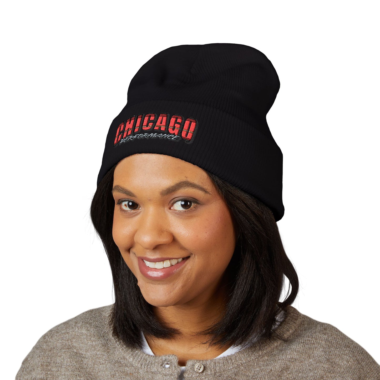 Chicago Performance Classic Cuffed Beanie (Embroidered)