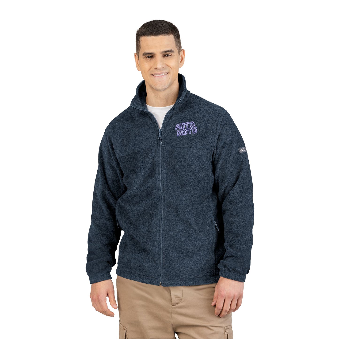 AUTO MOTO - Racing Team Columbia Fleece Jacket (Embroidered)