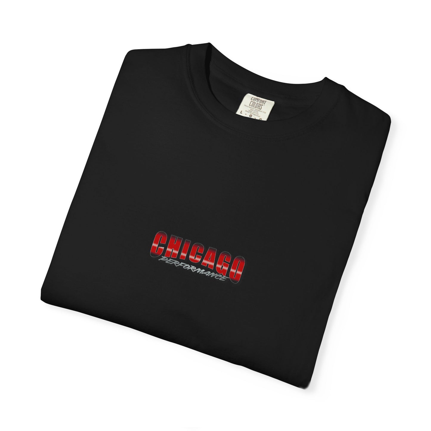 Chicago Performance "Bike Collage"  Garment-Dyed T-shirt