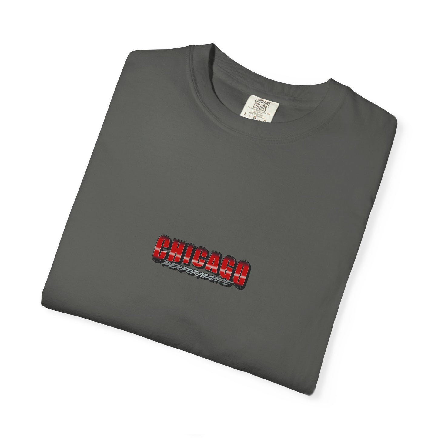 Chicago Performance "Bike Collage"  Garment-Dyed T-shirt