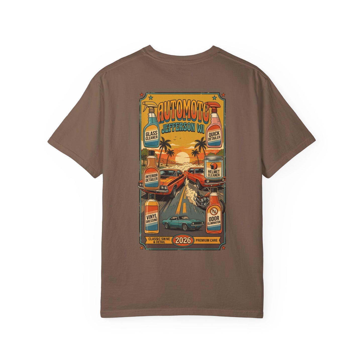 AUTO MOTO - Jefferson Show 2026 Unisex Garment-Dyed T-shirt