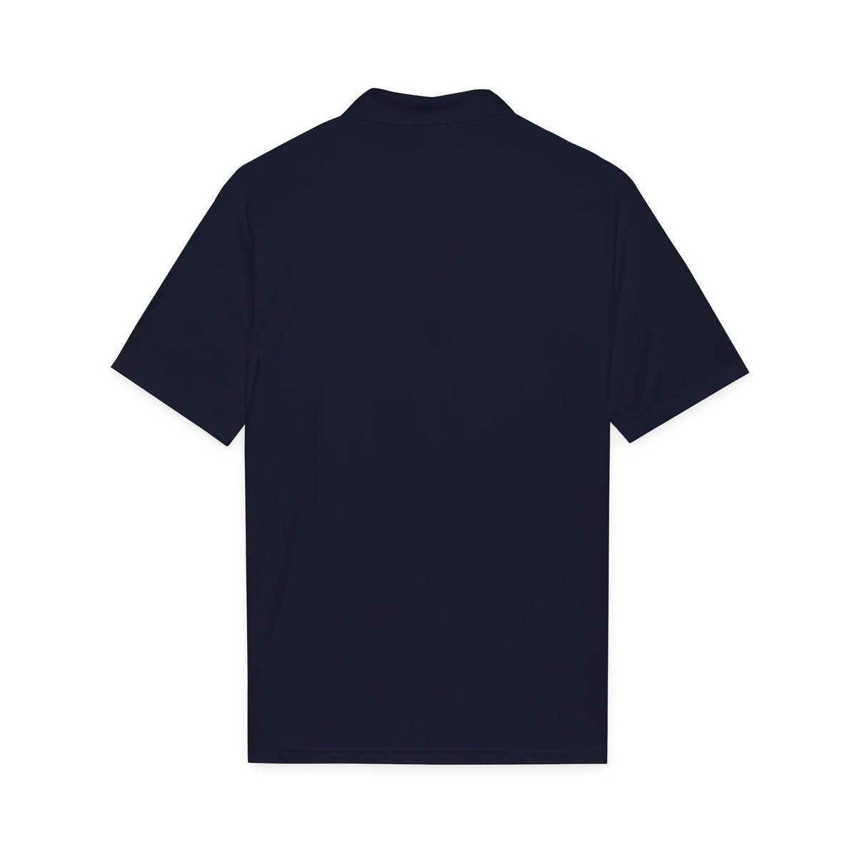 System DJs - Sport Polo White Embroidered Logo