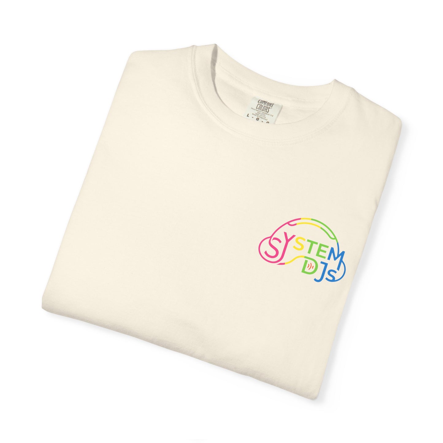 System DJ's - Bring the Energy Unisex Garment Dyed T-Shirt