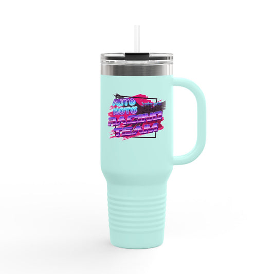 AUTO MOTO - Racing Team Insulated Travel Mug, 40oz